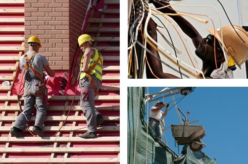 Métiers du bâtiment et travaux publics