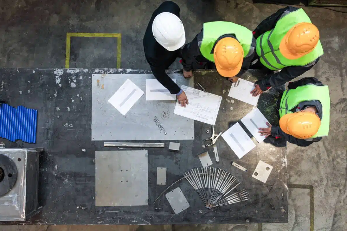 Ingénieur génie civil en travaux
