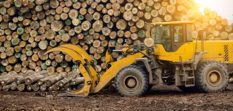 tracteur forestier