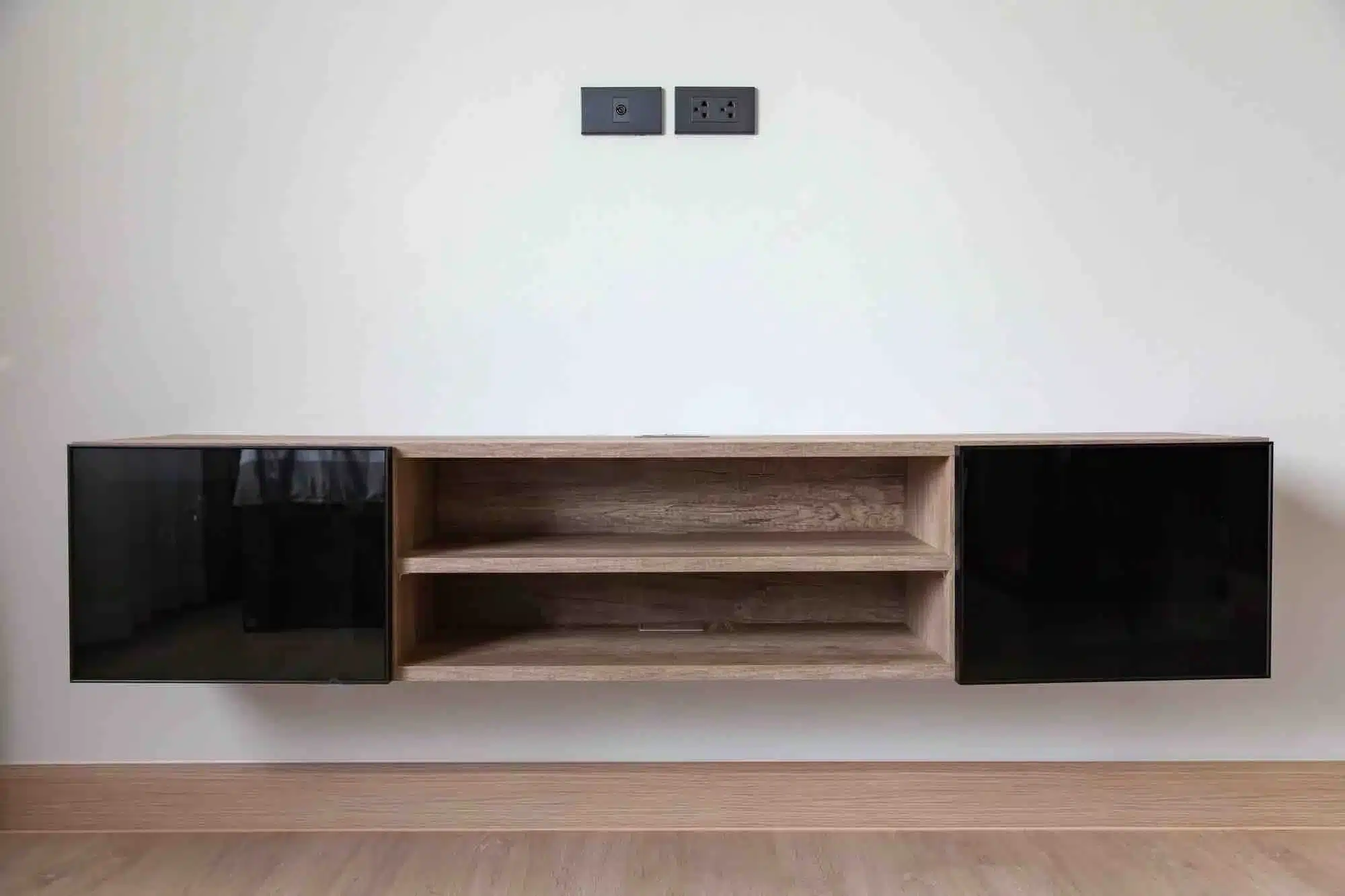 Meuble tv suspendu mur Meuble tv suspendu