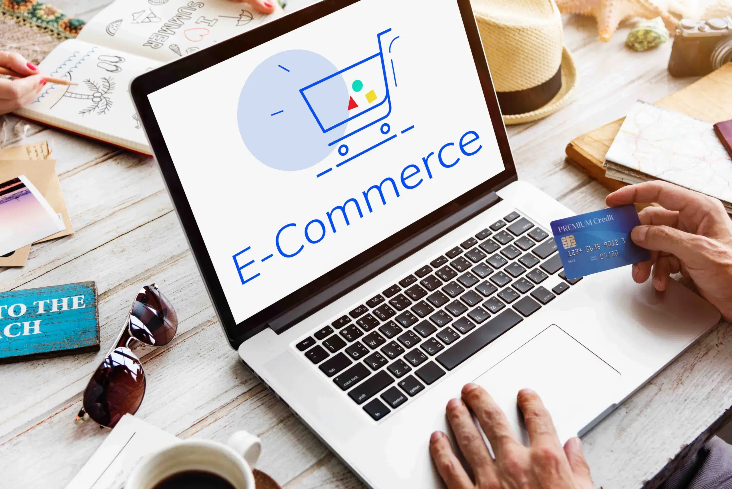 showing-cart-trolley-shopping-online-sign-graphic-compressed E-commerce