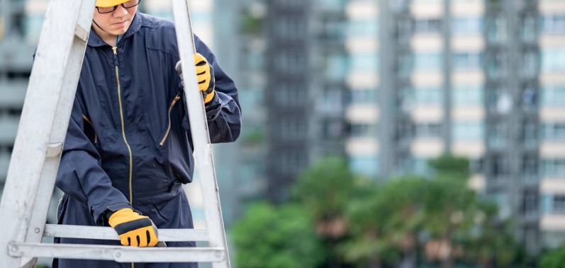 utiliser une échelle multifonction en sécurité