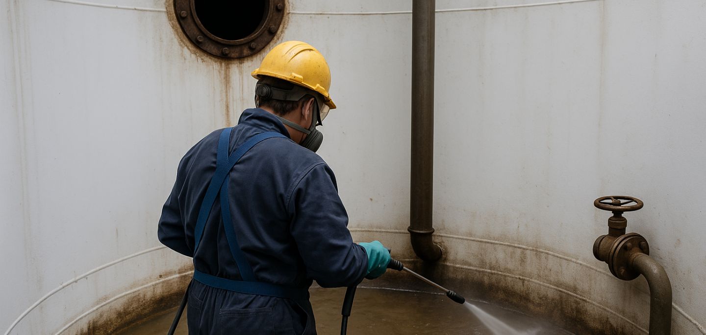 Maintenance des cuves de stockage