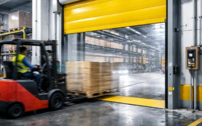 Portes rapides souples : la solution sécurisée pour vos environnements industriels